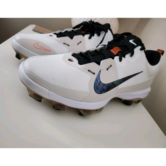 Nike‎ Force Trout 9 PRO MCS Baseball Size: 15 - FZ8644 100 - White / Phantom